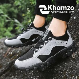 Sepatu D09 Pria Casual Outdoor Adventure Khamzo Sepatu Gunung Cowok