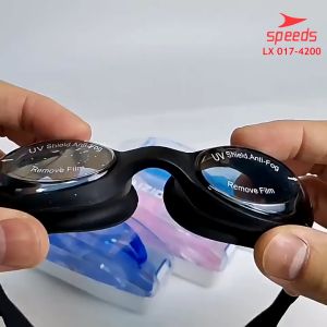 Speeds Kacamata Renang Anak Remaja Dewasa Anti Fog UV Elastis 017-4200