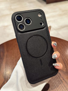 Faux Leather Magnetic Shockproof Phone Case