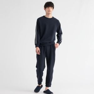 [Auth Uniqlo] Bộ Nỉ Trơn Mềm Mại Siêu Co Dãn Nam - Tag Nhật