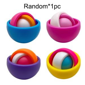 1/3Pcs 3D Balls Gyroscope Fidget Spinners Sensory Toys for ADHD Kids And Adults Spinning Top for Childrens Focus And Relaxation