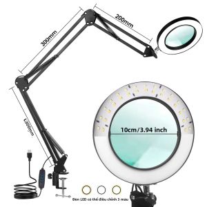 Đèn Bàn LED 3 Đoạn Có 3 Chế Độ Chiếu Sáng Độ Sáng Có Thể Điều Chỉnh Phạm Vi Điều Chỉnh Rộng Hơn Cho Nhiều Tình Huống Khác Nhau