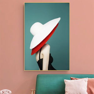 Northern Europe Bedroom Decorative Painting Bedside Mural Cozy Room Character Beauty Painting Modern Minimalist Living Room Hallway Painting