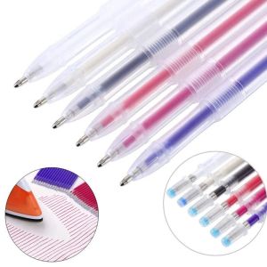 10pcs/set Heat Erasable Pens Magic Marker Temperature Disappearing Fabric Pens Line Marking DIY Craft Sewing Accessories