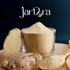 จาร์โดร่า เครื่องดื่มขิงผงกลิ่นใบเตย ไม่มีน้ำตาล 300 กรัม Jardora Botanique Ginger Drink 300g