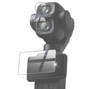 Miếng Dán Kính Cường Lực 9H Cho DJI Osmo Pocket 4 Pro/Phim Bảo Vệ Chống Trầy Xước Trong Suốt Cho Camera Hành Động