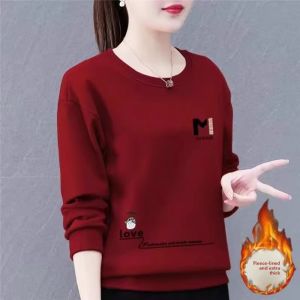 QIAOXIZI | Thickened and Warm Womens Hoodie for Autumn and Winter