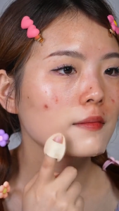 Foundation Waterproof Yzs Full Coverage Concealer Makeup Tahan Lama 30g