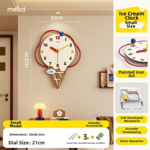 MEISD | Creative Artistic Living Room Sofa Background Wall Restaurant Clock Painting