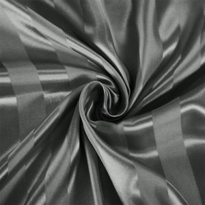 HOYAA Striped Silk Pillowcase Soft Smooth Silky Satin Pillow Case Cover for Sleeping 18X28 inches