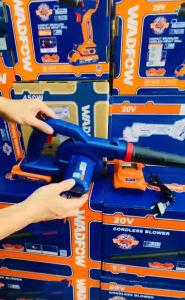 WADFOW MÁY THỔI BỤI DÙNG PIN 20V-2.0Ah CHUYÊN DÙNG CHÍNH HÃNG WBLP522 (01 PIN 20V VÀ 01 ĐẾ SẠC)