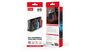 For Nintendo Switch 2 /Switch OLED / Switch Joy-Co n Charging Station with Cooling Fan for Game Console Dock with RGB Light