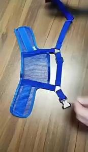 Rọ mõm chó lưới thoáng khí vải mềm không đau Saly Q PM03