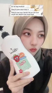 Felora Junior Kids Head to Toe 4 in 1 Soft Smooth Clean Baby Body Shampoo/ Syampu Bayi (750ml)/沐浴露