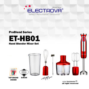 Electrova 6 in 1 Multifunctional Hand Blender Mixer Set ProBlend Series