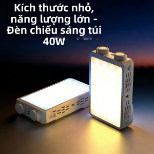 Piple | Đèn Chiếu Sáng Di Động RGB Cho Nhiếp Ảnh