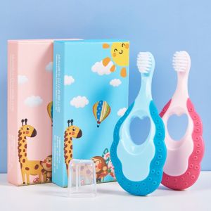 Haoniu JERAPAH 1 pcs Sikat Gigi Anak Bayi Cotton Toothbrush Import