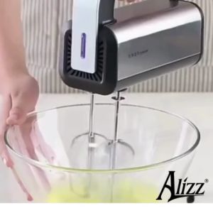 Máy Đánh Trứng Cầm Tay Chính Hãng Alizz Đánh Kem Đánh Bột Mix Bột Làm Bánh Công Suất 300w
