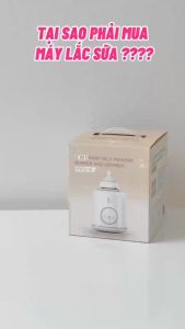 Máy lắc bình sữa và giữ ấm sữa tự động Moaz Bebe MB-079