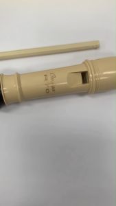 Quality Plastic Soprano Recorder Ivory White Perakam Sorpano | Music Recorder | Music Instrument | Omiya