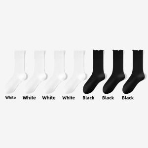 Miiow | Womens Mid-Calf Thin Breathable Socks Summer Anti-Odor Absorbent Non-Slip No-Show Lace Trim Mesh Cat Person Cotton Blend Socks