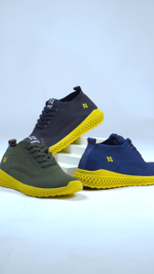 NAZREAL FOOTWEAR - Sepatu Sneakers Casual Pria Terbaru / Sepatu Sport Pria Barchetta Army NZL022