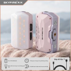 SKY FIRE | Đèn LED Đa Năng Di Động Có Thể Sạc Lại