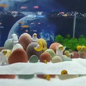 Astronaut Aquarium Landscape Decoration Aquarium Suspension Decoration Landscape
