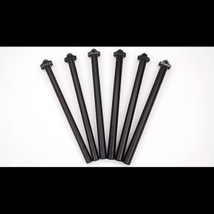 LONGGO MTB Bike Seatpost with Clamp Aluminum Alloy 300mm BMX Seat Post 25.4 27.2 28.6 30.4 31.6mm Seat Tube