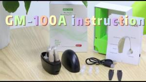 BTE Rechargeable Sound Amplifier Severe Hearing Aid For Deaf People Rechargeable Hearing Aid For The Deaf People