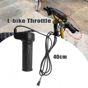 Universal Three-gear Speed Adjustment Twist Throttle For Ebike / Electric Scooter 12V-96V