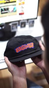 DISKON - topi six panel hokidoky  ropehat logo design - t665