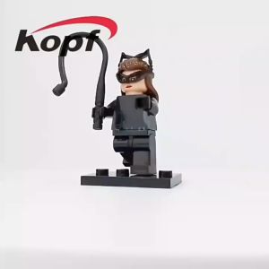 Minifigures The Batman Người dơi DC - Mô hình Batman Catwoman Miêu nữ Joker Killer Croc Alfred Pennyworth Ras al Ghul