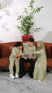 SARIMBIT 2026 BY RAUNAPRIDE BETARI SAGE TERBARU GAMIS & KOKO FAMILY SET KEKINIAN LEBARAN TERMURAHHH