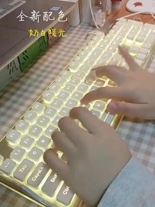 Langtu | Wireless Quiet Aesthetic Office Keyboard and Mouse Set 104 Keys