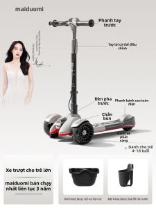maiduomi | Xe Scooter Cho Bé Trai và Người Lớn