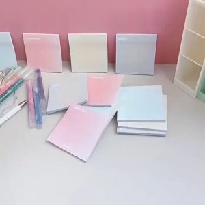 OFM-A102 Sticky Notes Gradasi Polos Isi 50 Lembar Alat Tulis Kantor Sekolah / Tempelan Kertas Catatan