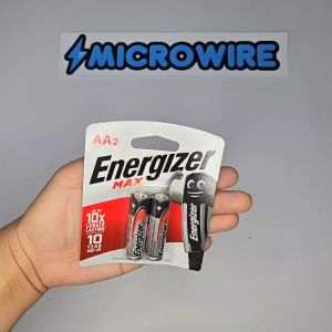MW Energizer MAX AA Batteries 6 PCS (3 Cards x 2 Batteries) – Long Lasting Power