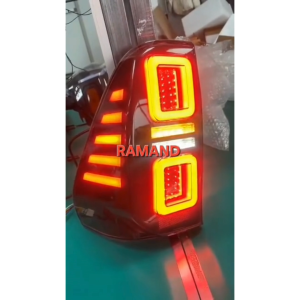 TOYOTA HILUX REVO ROCCON ROGUE 2015 - 2019 TAIL LAMP BRAKE LIGHT BLACK 3D DESIGN 3V SPEC
