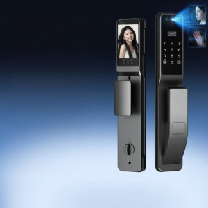 JINRONG | Fully Automatic Palm Vein 3D Facial Recognition Fingerprint Smart Door Lock
