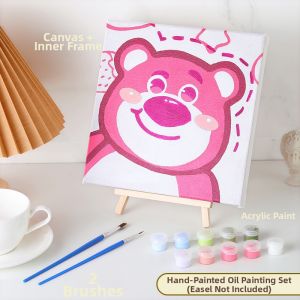 DIY Cartoon Anime Landscape Chinese Style Paint By Number Kit