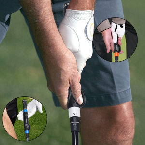 Rubber Golf Swing Aid Grip Portable Golf Postural Correction Grip Corrective Action Lightweight Durable Antiskid Outdoor Accessories