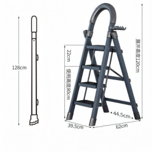 Multi-use Portable Folding Ladder