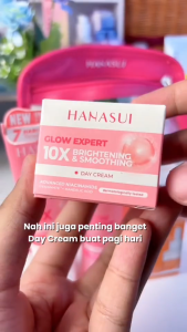Hanasui Glow Expert Series 4in1 | Facial Wash Essence Day & Night Cream | Cerah & Haluskan Kulit
