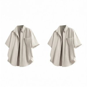 BALENO | Cool and Wrinkle-resistant Mens Short Sleeve Shirt