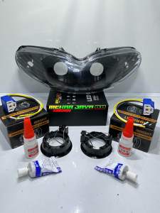 Reflektor lampu h4 lengkap fiting soket H4 JUPITER Z Lama Old 2000-2005