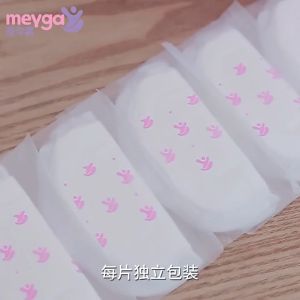 Breast Pads 100pcs Bantalan Payudara Menyusui Anti Bocor Sekali Pakai Bernapas Penyerapan Bantalan Payudara Ibu Menyusui UB