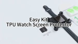 Anti Gores Film For Apple Watch Series 4 5 6 7 8 9 10 SE 2nd TRIPLEDI TD3102 Hydrogel Screen Protector 41 42 45 46mm Fix Tool