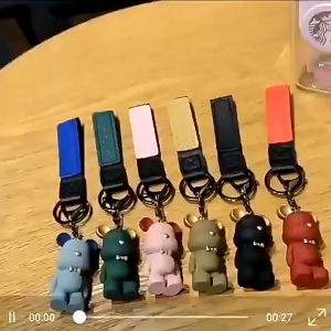 Gantungan Kunci Nordic Dasi kupukupu Bowtie Keychain mobil motor rumah Bahan Resin