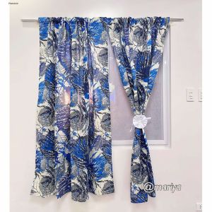 Printed Non Ring Curtain Suksukan 6ft and 7ft Curtain